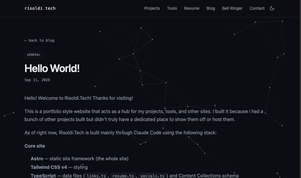 Risoldi.Tech Blog
